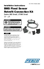 Watts FEBCO 860 Small Series Installation Instructions Manual предпросмотр