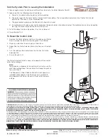 Preview for 4 page of Watts FloodSafe WDS-SP-L Series Manual