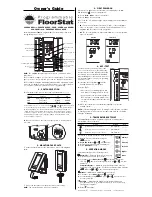 Watts FloorStat 500650-120B Owner'S Manual preview