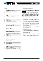 Preview for 2 page of Watts FRG3015-F RV Installation And Operating Manual