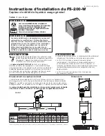 Предварительный просмотр 3 страницы Watts FS-200-W Instructions For Installing