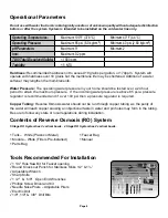 Preview for 4 page of Watts GTS450 Installation, Operation & Maintenance Manual