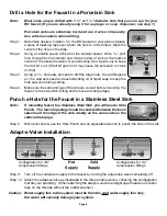 Предварительный просмотр 6 страницы Watts GTS450S Installation, Operation & Maintenance Manual