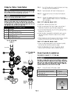 Preview for 8 page of Watts H2O-DWRO300 Installation, Operation And Maintenance Manual