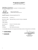 Предварительный просмотр 2 страницы Watts HF scientific AccUView LED Instruction For Operation And Maintenance