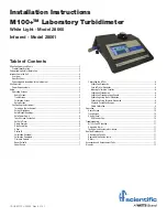 Preview for 1 page of Watts HF scientific M100 28060 Installation Instructions Manual