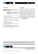Предварительный просмотр 10 страницы Watts HIU2VSA-2 Installation And Operating Manual