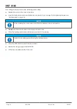 Preview for 16 page of Watts HKF 8180 Operating Instructions Manual