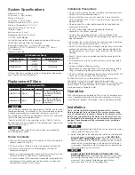 Preview for 2 page of Watts Hydro-Safe QTBRWMAX-1S-1M Installation, Operation And Maintenance Manual