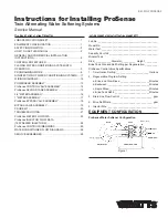 Предварительный просмотр 1 страницы Watts IOM-WQ-PROSENSE Manual