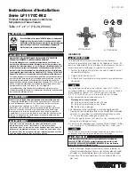 Preview for 4 page of Watts LF1170C-M2 Series Installation Instructions Manual