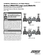 Watts LF860-FS Large Series Instruction, Installation, Maintenance And Repair Manual предпросмотр