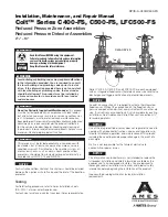 Preview for 1 page of Watts LFC500-FS Series Installation Maintenance Repair Manual