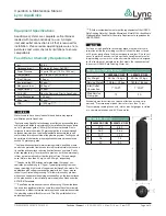 Preview for 4 page of Watts Lync AquaSolve LM8408-COM Operation & Maintenance Manual