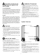 Предварительный просмотр 2 страницы Watts OF1465 Installation, Operation And Maintenance Manual