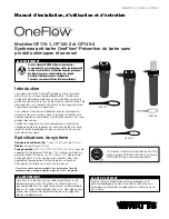 Preview for 17 page of Watts OneFlow OF110-1 Installation, Operation And Maintenance Manual