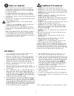 Preview for 2 page of Watts OneFlow OF140-4 Installation, Operation And Maintenance Manual