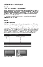 Preview for 4 page of Watts ORION RF-3000LE Installation Instructions Manual