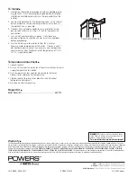 Предварительный просмотр 2 страницы Watts POWERS HydroGuard LFG480 Series Installation Instructions