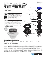 Preview for 1 page of Watts Pronto! FD-190-PR-60 Instructions For Installing