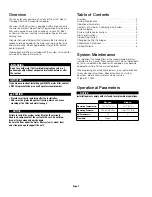 Preview for 2 page of Watts pure H2O H2O-FK101 Installation, Operation And Maintenance Manual