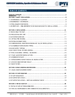 Preview for 2 page of Watts PVi CEN 1600 Installation, Operation And Maintenance Manual