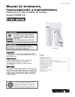 Preview for 11 page of Watts PWDWLCV2 Pure Water Installation, Operation And Maintenance Manual