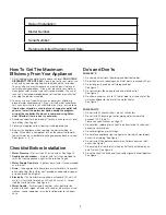 Preview for 2 page of Watts PWSCAB30K Pure Water Installation, Operation And Maintenance Manual