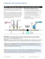 Preview for 7 page of Watts SENTINEL LEAK DEFENSE LDS-3-075 Installation, Operation And Maintenance Manual