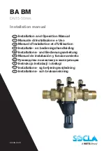 Preview for 1 page of Watts SOCLA 149B7000 Installation Manual