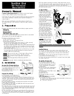 Preview for 1 page of Watts SunStat Dial Owner'S Manual