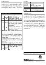 Preview for 4 page of Watts SunStat Relay II Installation & Operation Manual