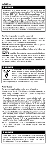 Preview for 3 page of Watts SunTouch SunStat R4 Relay User Manual