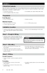 Preview for 4 page of Watts tekmar 089 Accompaniment To The Installation, Operation And Maintenance Manual