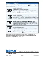 Preview for 8 page of Watts tekmar 518 Quick Setup Manual