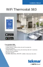 Watts Tekmar 563 Installation Manual preview