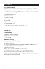 Preview for 4 page of Watts tekmar 743 Installtion, Operation And Maintenance Instructions