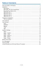 Preview for 2 page of Watts Tekmar WiFi Thermostat 561 Installation Manual