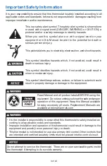 Preview for 3 page of Watts Tekmar WiFi Thermostat 561 Installation Manual