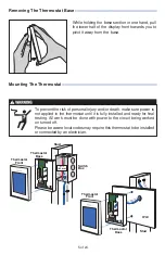 Предварительный просмотр 5 страницы Watts Tekmar WiFi Thermostat 561 Installation Manual