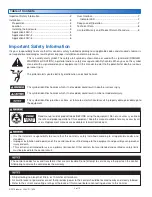 Preview for 2 page of Watts Tekmar Zone Valve Control 304V Installation And Operation Manual