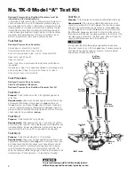 Preview for 2 page of Watts TK-9A Instructions