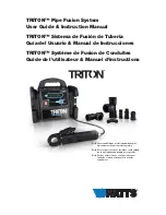 Watts TRITON TRCU1 User Manual And Instruction Manual предпросмотр