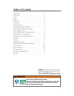 Preview for 3 page of Watts TRITON TRCU1 User Manual And Instruction Manual