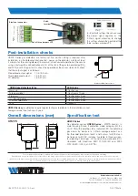 Preview for 4 page of Watts UR20S Series Technical Data Sheet