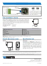 Предварительный просмотр 4 страницы Watts UR20S Series Technical Data Sheet