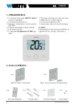 Preview for 4 page of Watts Vision BT-D03 RF User Manual