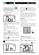 Предварительный просмотр 10 страницы Watts Vision BT-D03 RF User Manual