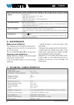 Preview for 18 page of Watts Vision BT-D03 RF User Manual