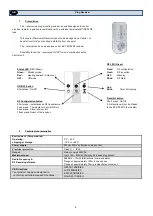 Предварительный просмотр 4 страницы Watts Vision BT-PR02 RF Manual